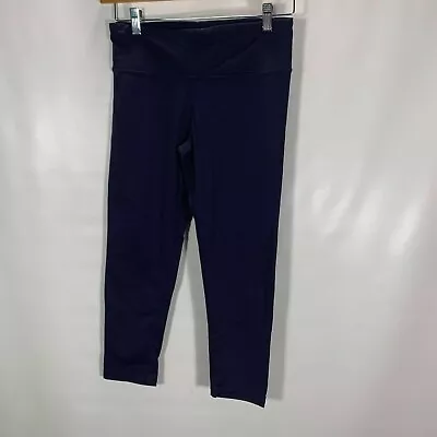 90 Degree Reflex Pants Womens Small Navy Blue Compression Stretch Yoga Running  • $7.99