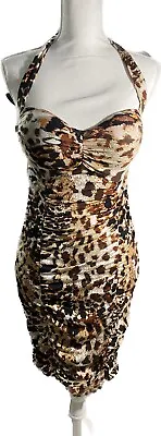 Victoria Secret Miraculous Bra Top Animal Print Dress 34 C • $38