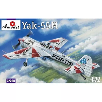 Amodel 72205 Plastic Model Airplane Kit Scale 1:72 Yak-55M 'FORTIS' - Kits Model • $14.70