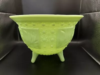 Rare Antique Mckee Innovation Vintage Large Snappy Apple Jadeite Eapg Green Bowl • $495