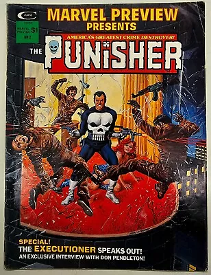 Marvel Preview Presents Key Issue 2 Origin Of Punisher High Grade VG+ 1st Maria • $3.98