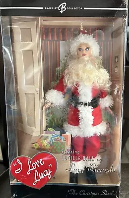 The Christmas Show Lucille Ball I Love Lucy Ricardo Barbie Mattel 2006 K4558 • $39.99