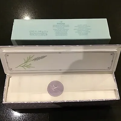 Partylite Lavendar Guest Soaps In Keepsake Box ( New) • £5.50