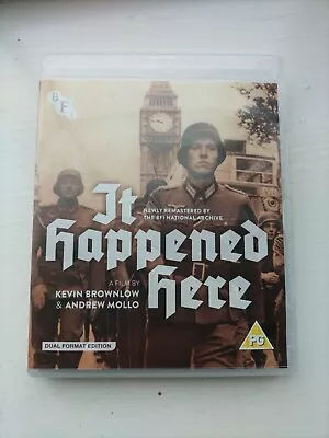 £15 • Buy It Happened Here Bfi (Blu-ray And DVD) Dual Format. Plus 36 Page Booklet.