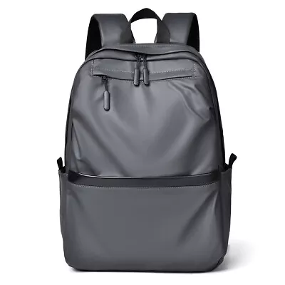 Fashionable Men's Pu Leather Backpack Perfect For Business Commutes And Outdoor • $30.75