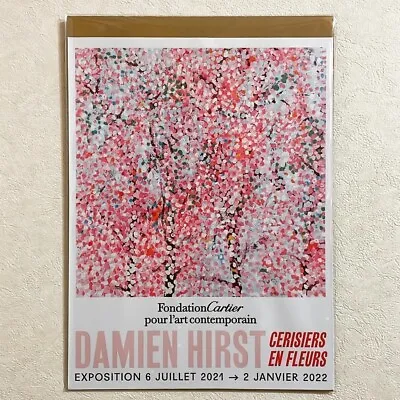 DAMIEN HIRST Cherry Blossom Cloth Poster 2022 Canvas Print NEW From Japan • £91.46