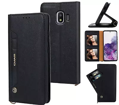 Galaxy J2 Pro 2018 Sm J250 Leather Wallet Case Front Pocket 6 Cards • $10.95