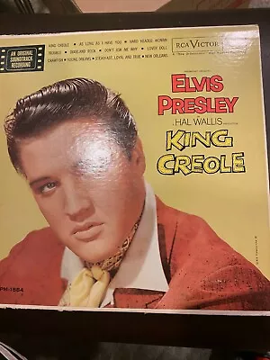 ELVIS PRESLEY-KING CREOLE-Movie Soundtrack Album-RCA #LPM-1884 Mono-Rockabilly • $100