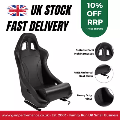 Endurance Motorsport First Steel Racing Simulator Track Day Bucket Seat • £204.66