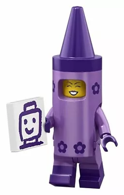 LEGO Crayon Girl The LEGO Movie 2 Series Minifigure 71023 CMF • $8.99