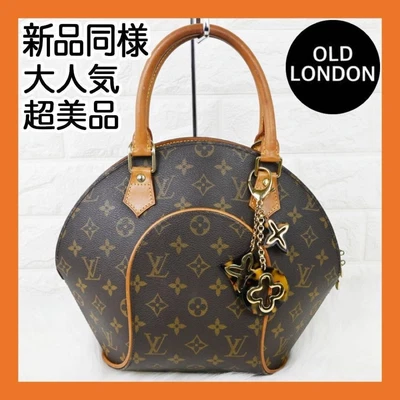£560.54 • Buy LOUIS VUITTON Authentic Women's  Ellipse Monogram PM Tote Bag Brown Leather