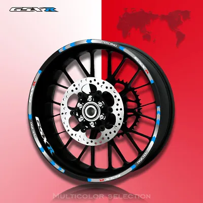 For 2019 Suzuki GSX-R GSXR1000 Motorcycles Wheel Rim Reflective Decal Sticker • $8.99