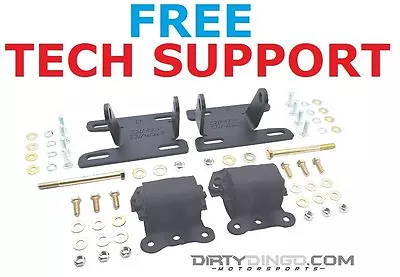 2WD S10 S15 LS 1982-2004 Adjustable Conversion Mounts With Clam Shell Mounts LS1 • $129.99