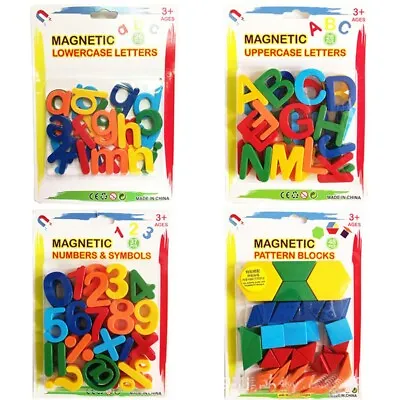 £4.76 • Buy Magnetic Digital Plastic Refrigerator Stickers Alphabet Letters Stickers