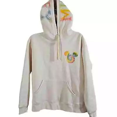 Disney Mickey Sweatshirt Hoodie Tie Dye Sz S • $20