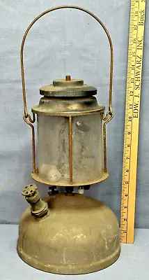 ANTIQUE 1920's UNUSUAL COLEMAN QUICK-LITE LANTERN LAMP • $18.50