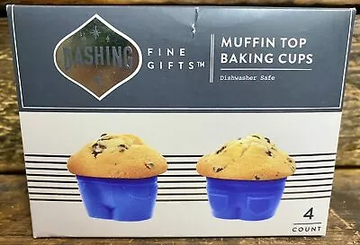 Dashing Silicone MUFFIN TOP BAKING CUPS (4 Baking Cups Per Package) • $10.95