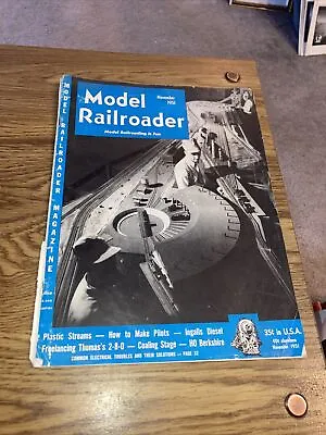 Model Railroader Magazine - 1951 November • $4.44