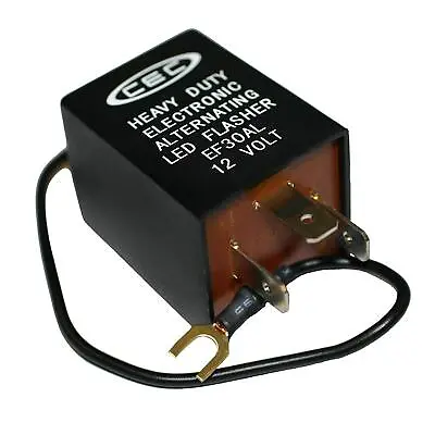 CEC Industries EF30AL Electronic Wig-Wag Alternating Flasher Relay LED • $17.34