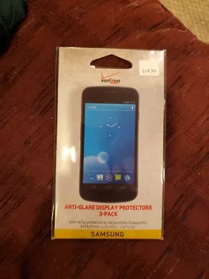 Galaxy Nexus (2) Anti-Glare Display Protectors Samsung Verizon • $1.50