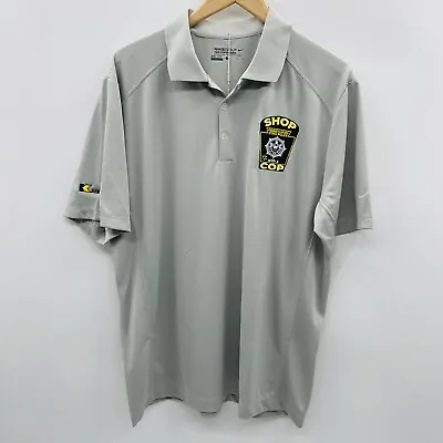 Nike Golf Dri-Fit Mens Large PA State Police Shop With A Cop Polo Shirt 1613 • $29.99