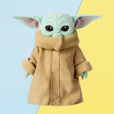 $16.99 • Buy 30cm Baby Yoda Plush Toy Cute Stuffed Doll The Mandalorian Force Awakenss Gifts