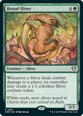 MTG Brood Sliver [Commander Masters Near Mint] • £3.99