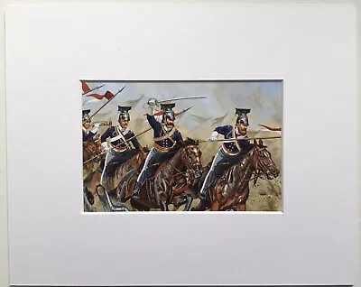 Mounted 10x8 Print Of The 17th Lancers ( Charge Of The Light Brigade) • £6.99
