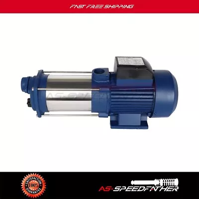 1.5HP 1100W SHALLOW WELL JET WATER PUMP BOOSTER GARDEN SPRINKLER Free Shipping • $89.29