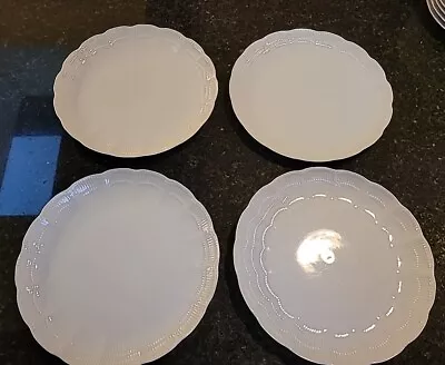 Kaiser Romantica White Dinner Plates. 9.5 . Set Of 4 • $49.99