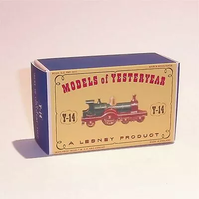 Matchbox Lesney Yesteryear 14 A Duke Of Connaught Loco D1 Style Repro Box • $14.99