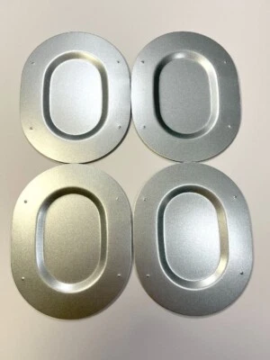 $13.99 • Buy 1967-1974 Body Galvanized Metal Trunk Floor Pan Drain Plugs Set Plate Ss W30 4Pc