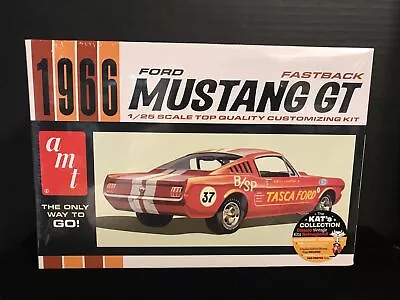 Amt 1305/12 1966 Ford Fastback Mustang Gt Model Kit-nib-1/25 Scale • $28