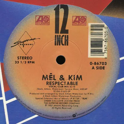 £7.19 • Buy Mel & Kim – Respectable - 12  Vinyl