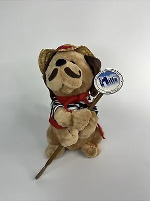 MILLS GONDOLOMIO Dog Stuffed Animal Plush Singer 12  Gondola READ PARTIALLY WORK • $15.29