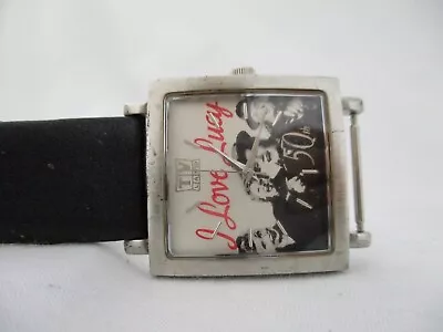 TV Land I Love Lucy Women's Analog Watch Black Buckle Band • $28