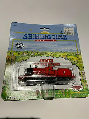 Shining Time Station- James The Red Engine - 1991 Vintage Toy Thomas The Train • $54.99