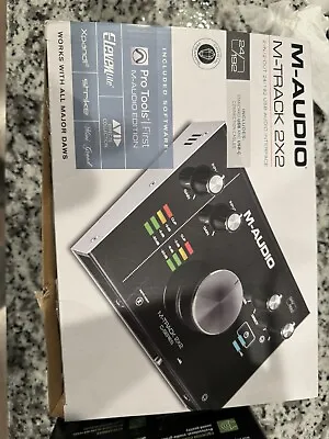 M-Audio M-Track 2X2 Audio Interface Bundle • $250