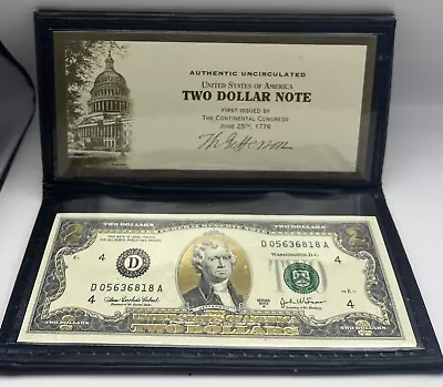 2003A Two Dollar Note World Reserve Monetary Exchange  • $15