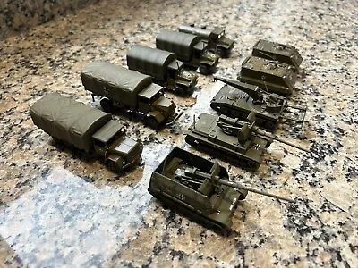 DBGM ROCO Truck Tank Lot #6 Ho Scale Military Miniature Lot 1/87 FREE SHIPPING!! • $35