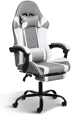 Gaming Chair Ergonomic Computer Office Chair Recliner Swivel Seat With Headrest • $115.99