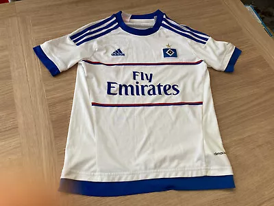 £14.99 • Buy 2015/2016 Hamburg SV Home Football Shirt Age 11-12 Years Kids Adidas