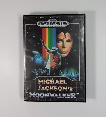 Michael Jackson's Moonwalker (Sega Genesis 1990) CIB • $125.99