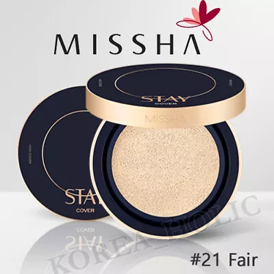 MISSHA Stay Cushion High Cover 14g SPF30 PA++ Coverage BB Cushion K-Beauty  • $24.97