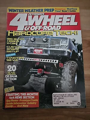 *Vintage November 1987 4 Wheel & Off Road Four Wheeler 4x4 Magazine* • $15