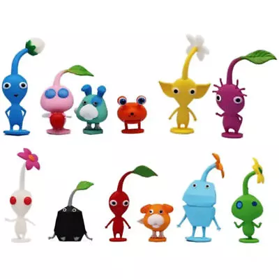 Pikmin3 Pikmins Figurines Figure Set Toy Rock Pikmins Oatchi Blue Ice Toys Game • $28.83