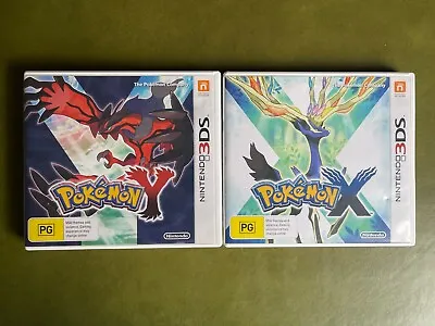 Pokemon X And Y 3DS Games Bundle - AUS (Nintendo 3DS) • $80