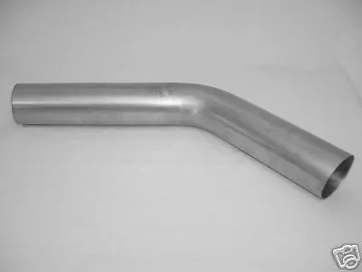 EXHAUST TUBING Mandrel Bent 45 DEGREE 3 Inch ALUMINIZED STEEL 16ga. • $11.95