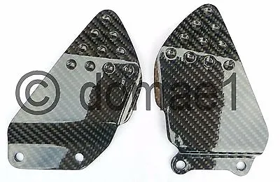 Honda CBR900RR Carbon Fiber Heel Guards SC33 95-99 Plates Protectors Fireblade • $121
