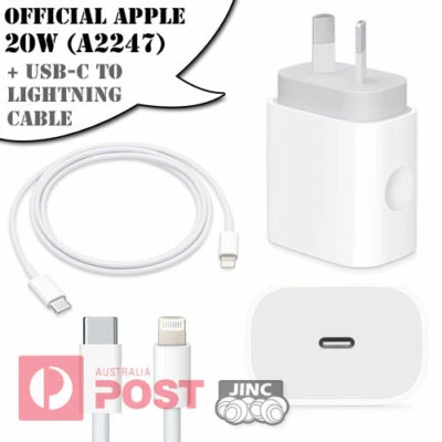 $54.95 • Buy Original Genuine Apple A2247 20W IPhone13 IPhone 13 Mini Pro Max AC WALL CHARGER